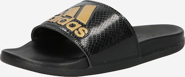 ADIDAS SPORTSWEAR - Sapato de praia/banho 'Adilette Comfort' em preto: frente
