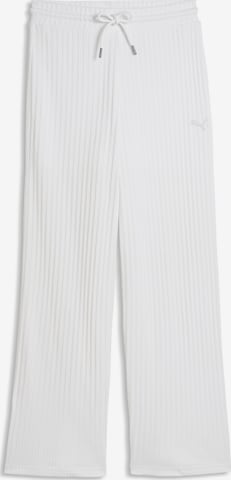Pantalon de sport 'Her' PUMA en blanc : devant