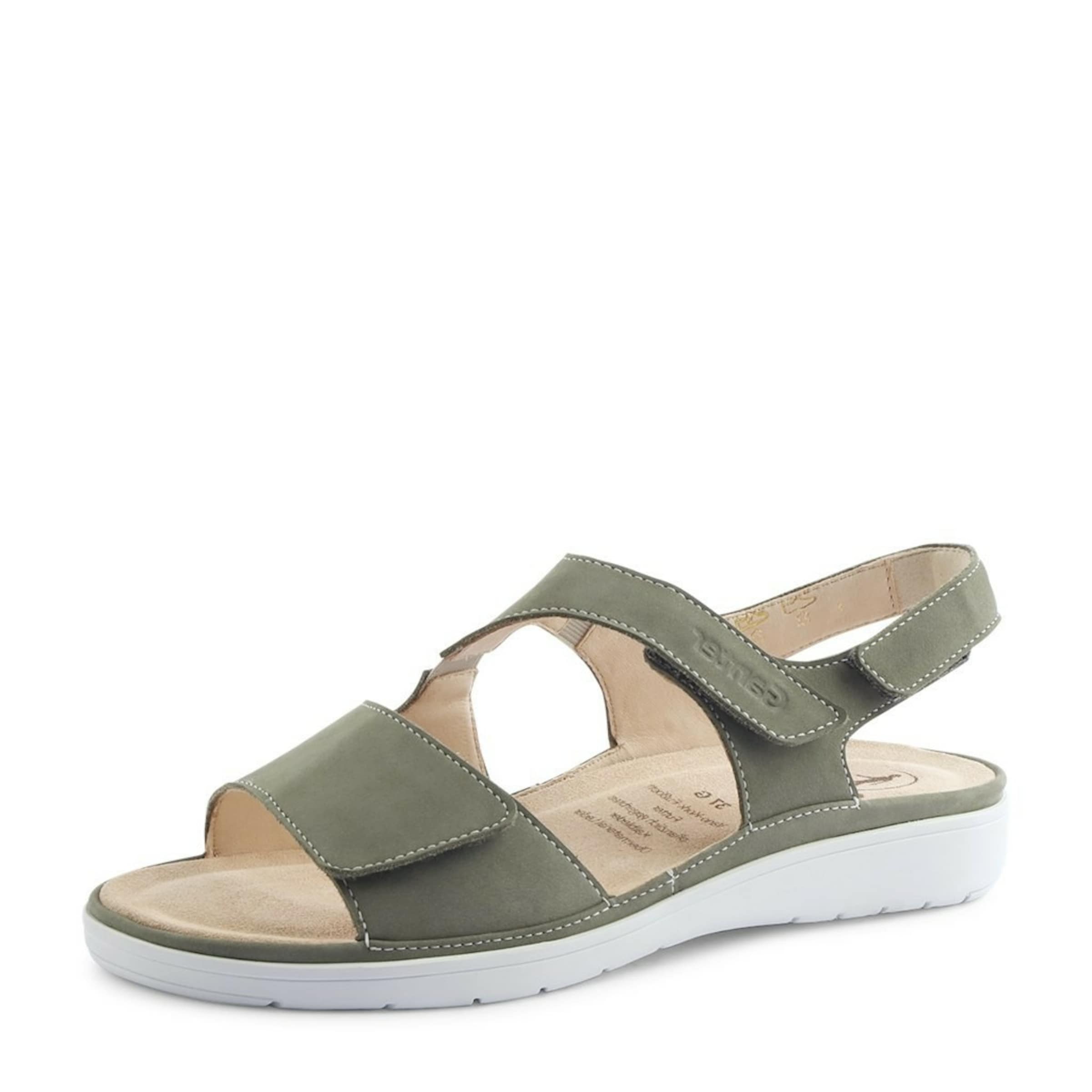 Ganter Strap sandal in Green: front