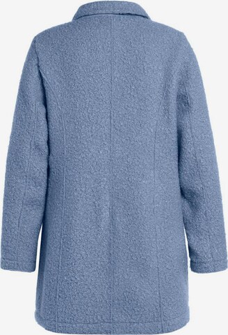 Ulla Popken Between-Seasons Coat in Blue