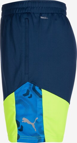PUMA Regular Workout Pants 'IndividualCUP' in Blue