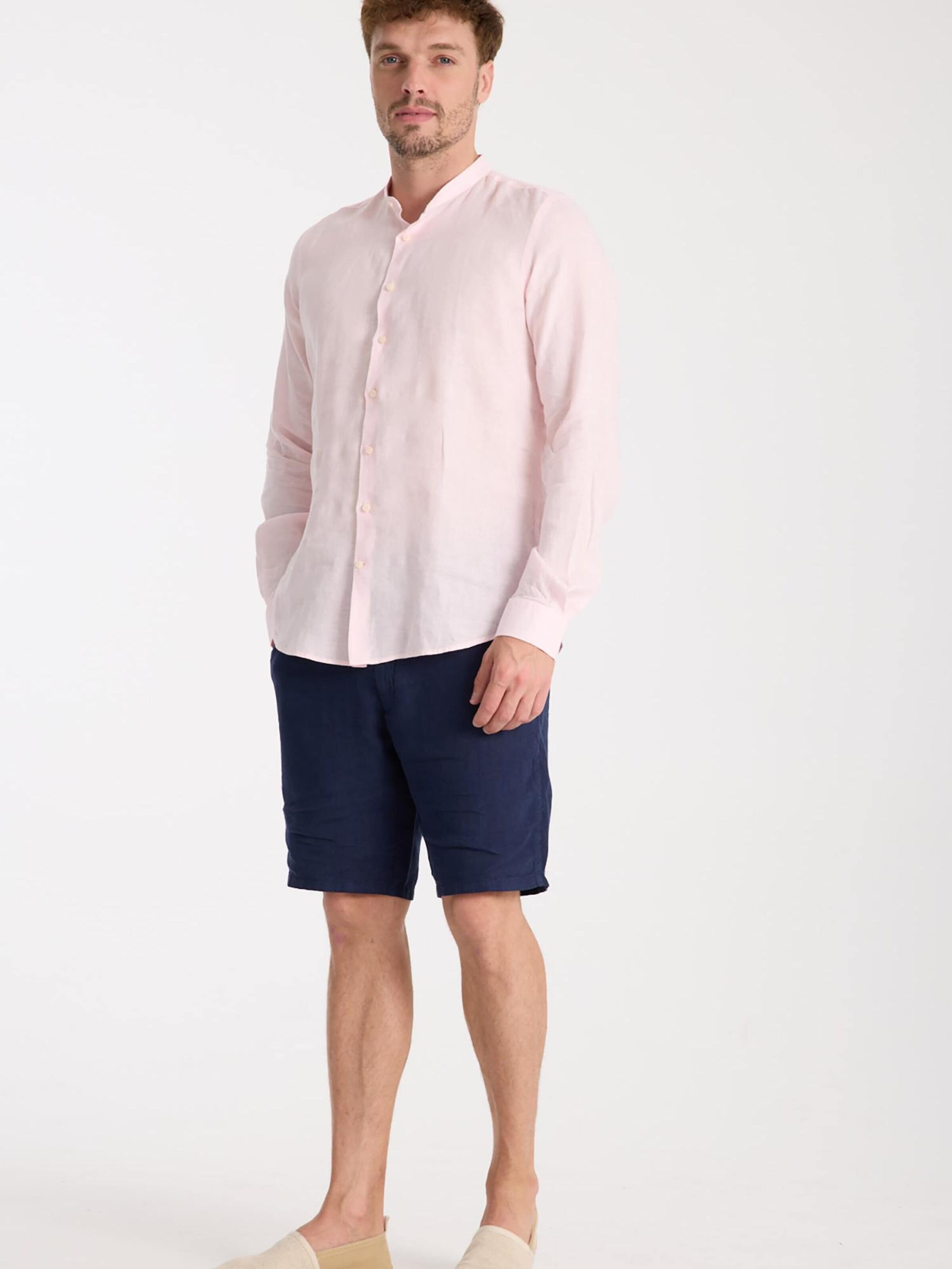 Slim fit Camicia business 'Caravaggio' di 7Camicie in rosa