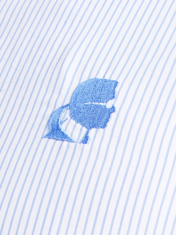 Karl Lagerfeld Regular fit Риза в синьо