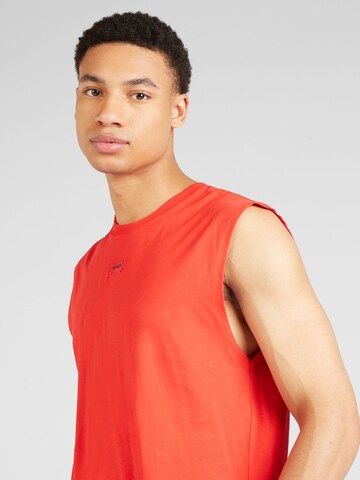 T-Shirt 'Dankto241' HUGO Red en rouge