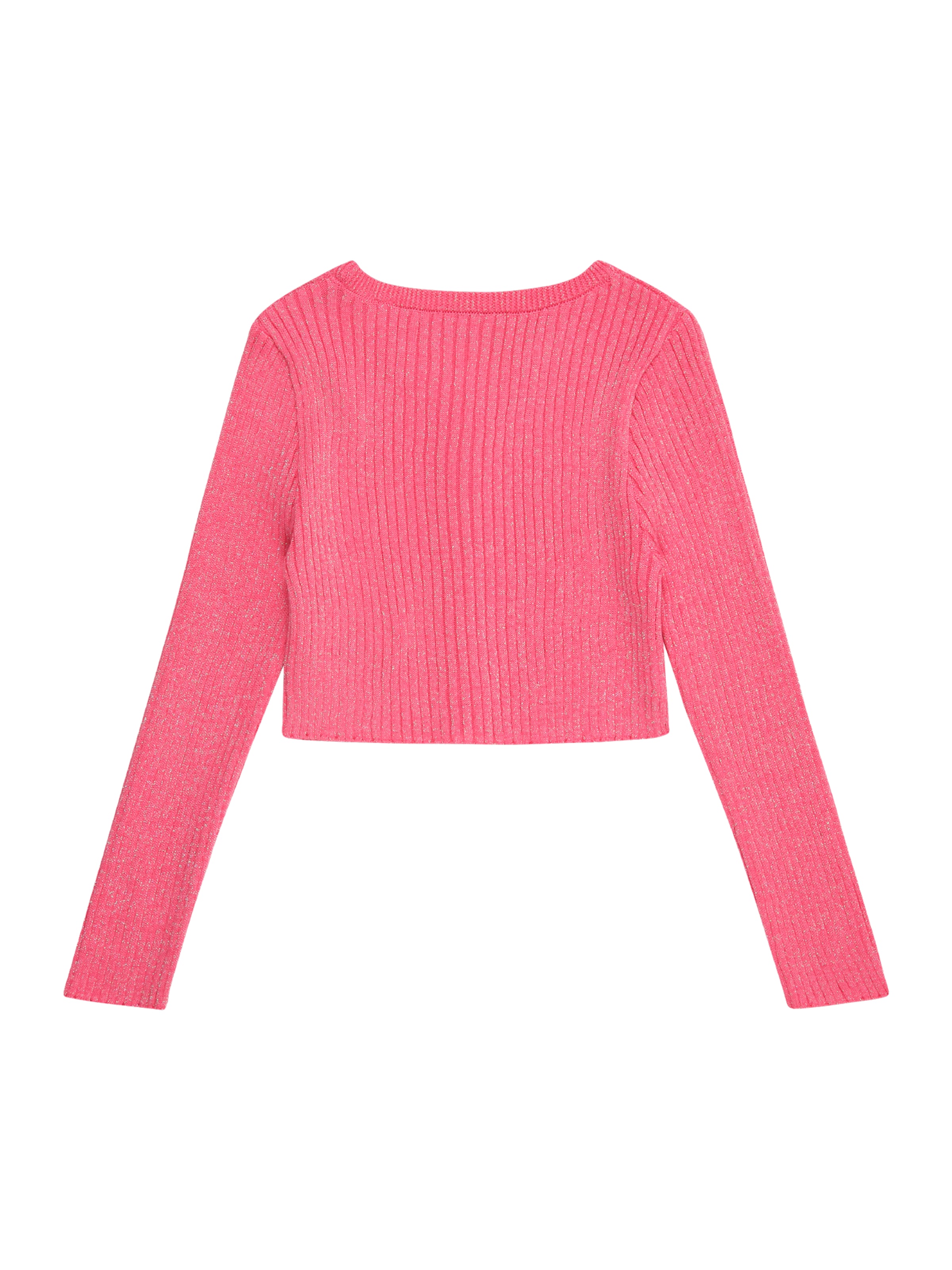 Danamade Вязаная кофта в Ярко-розовый