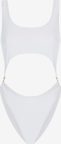 GUESS Swimsuit in White: front