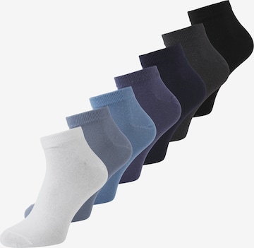 Chaussettes 'BASS' JACK & JONES en bleu : devant