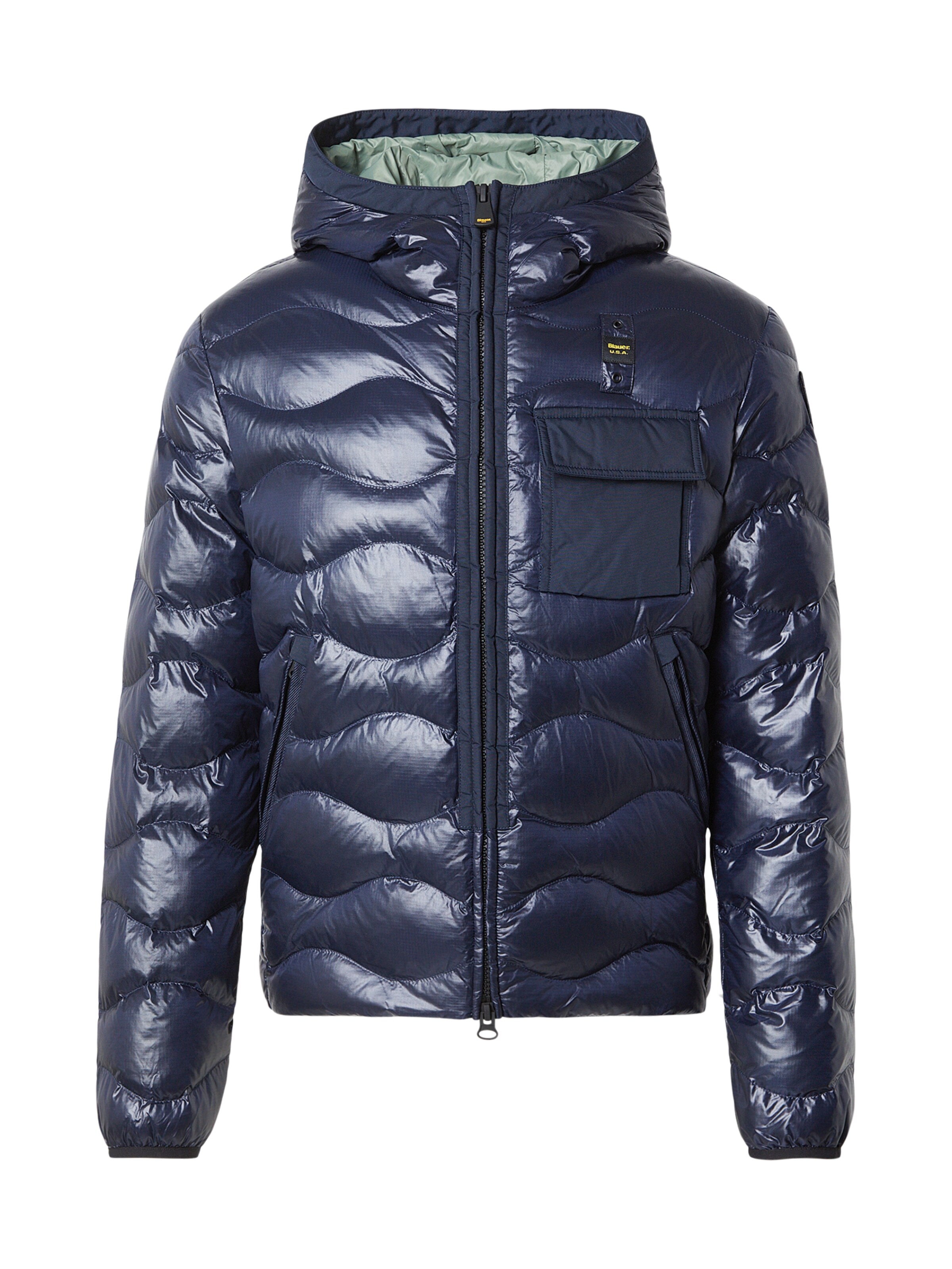Blauer.USA Between-Season Jacket 'BRYANT' in Blue: front