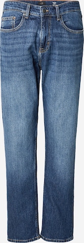 mėlyna QS Standartinis Džinsai 'Pete': priekis