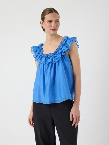 Camicia da donna 'YASSonic' di YAS in blu: frontale