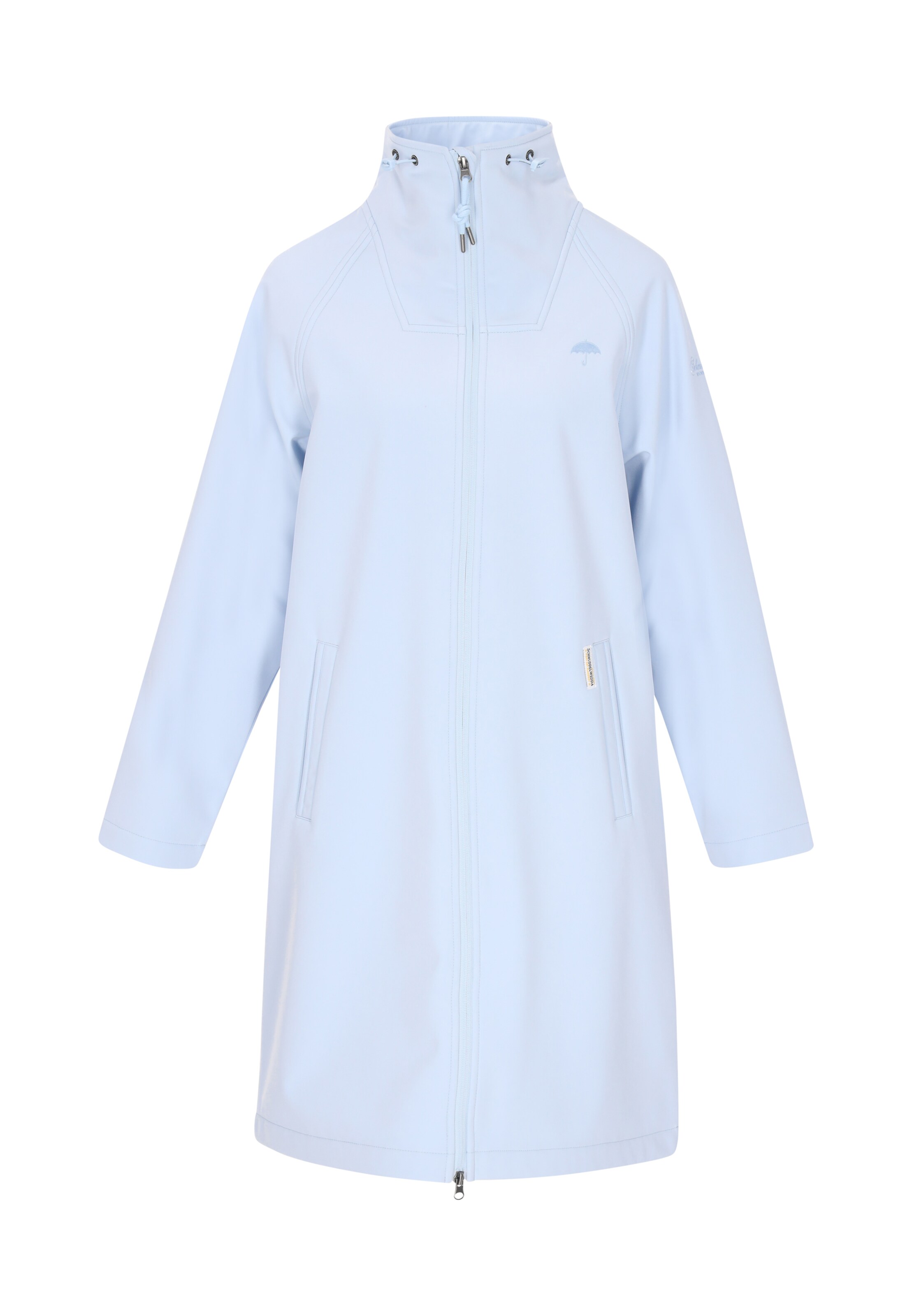 Schmuddelwedda - Chaqueta funcional en azul: frente