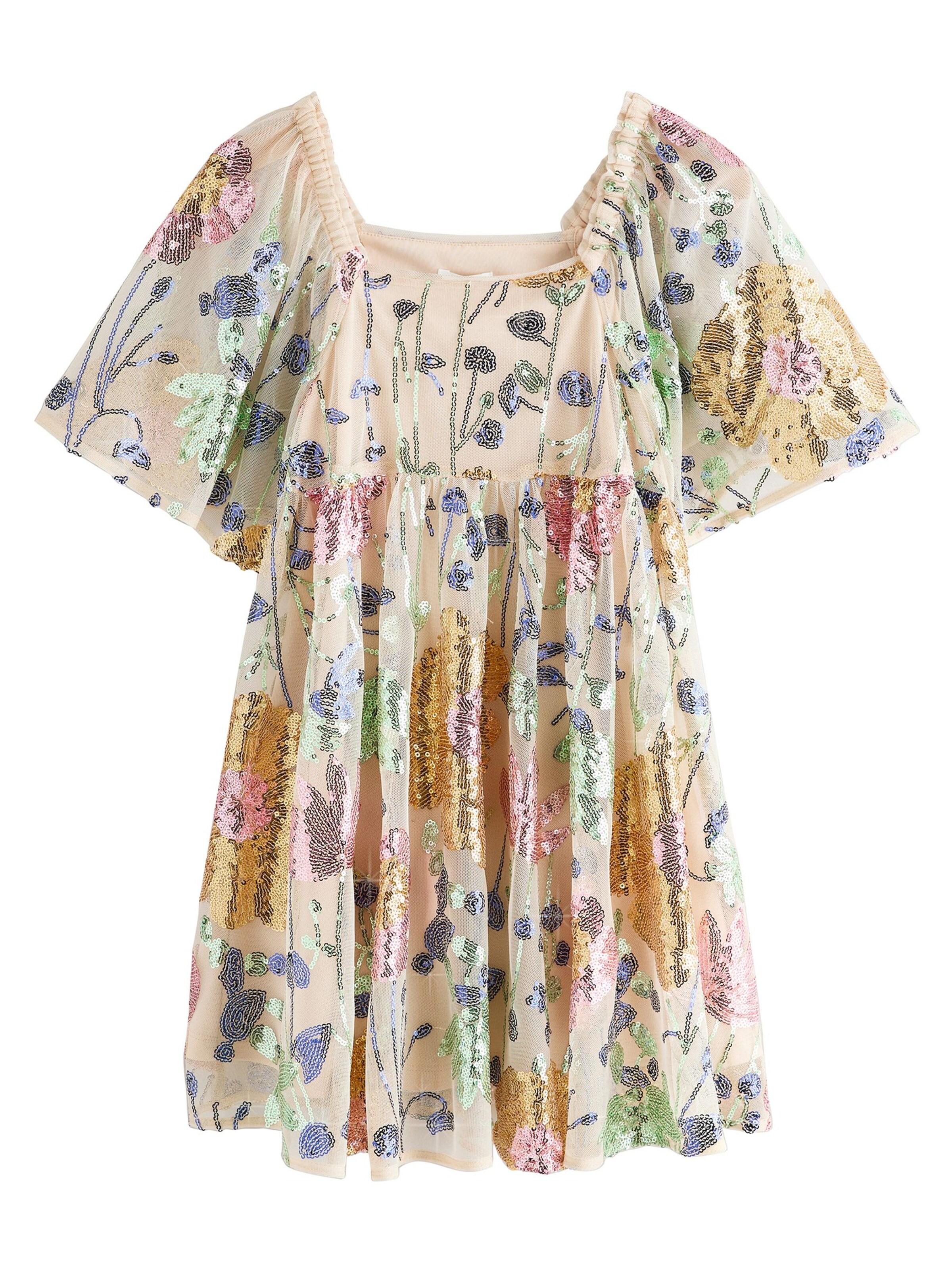 smėlio Next Suknelė: priekis