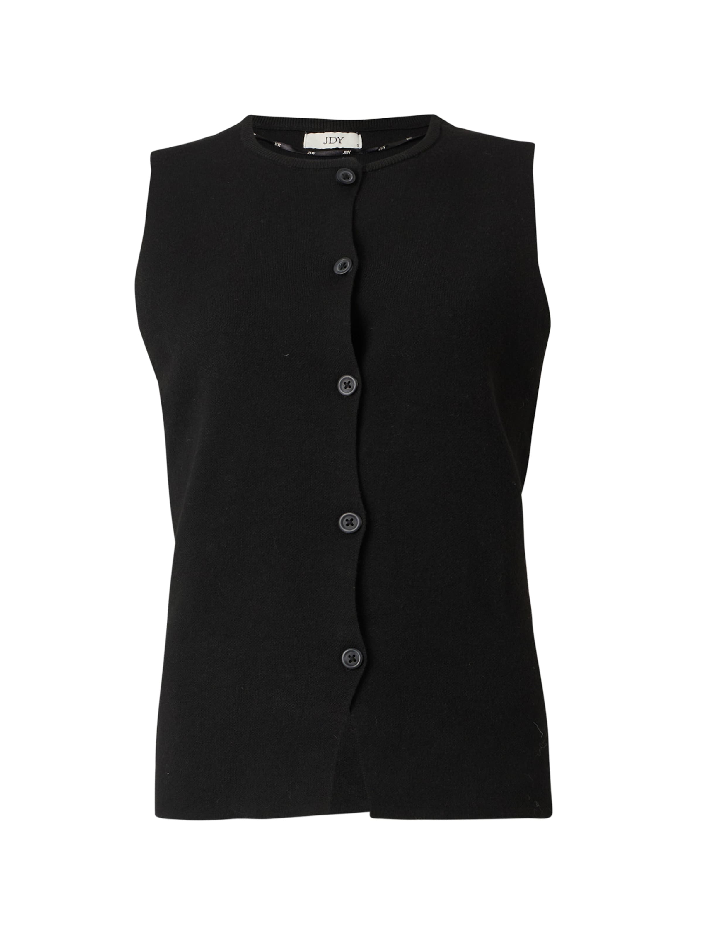 JDY Neuleliivi 'JDYPRIME' värissä musta: etupuoli