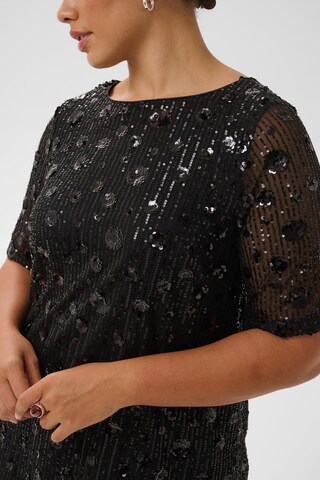 Chemisier 'Gracie' KAFFE CURVE en noir