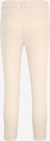 Coupe slim Pantalon 'LISA' OBJECT Petite en beige