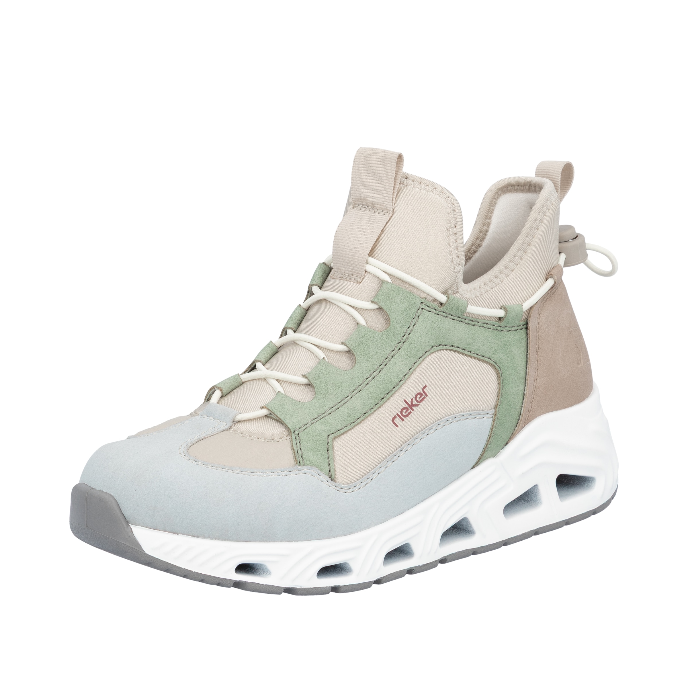 Rieker Sneakers in Beige: front
