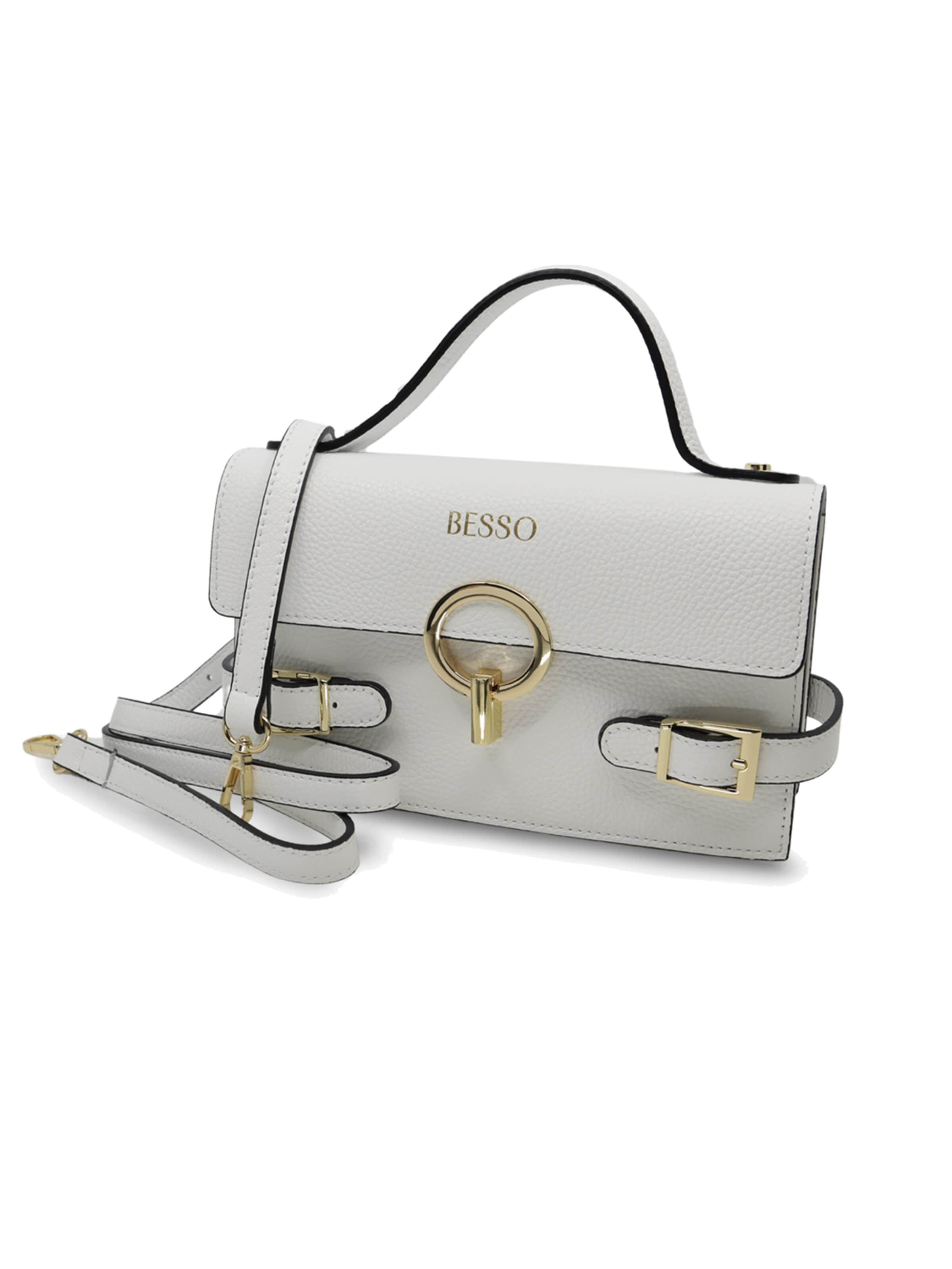 BESSO Handbag 'Splendore Chic' in White