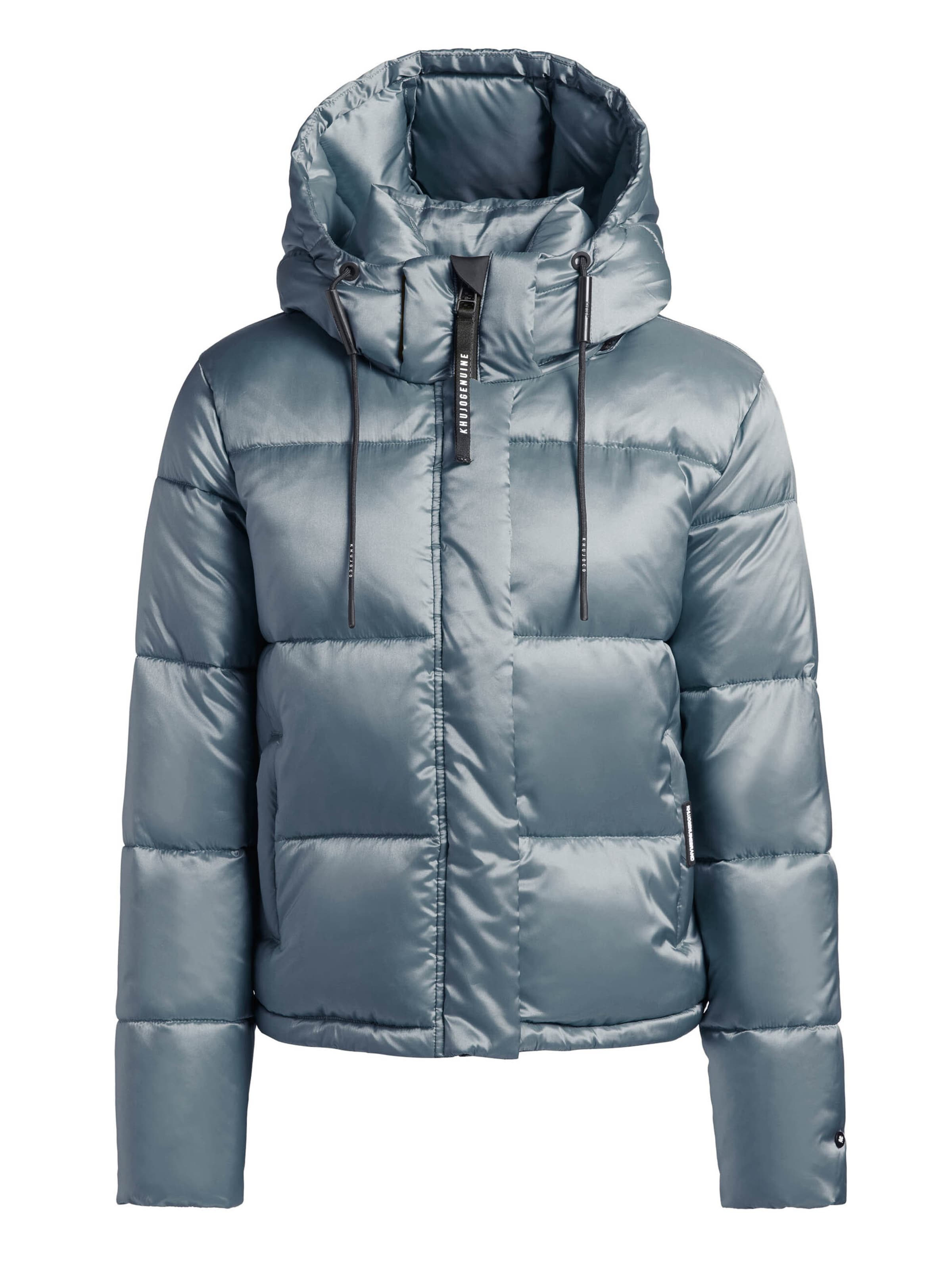 khujo Jacke ' STINE ' in Blau: Vorderseite