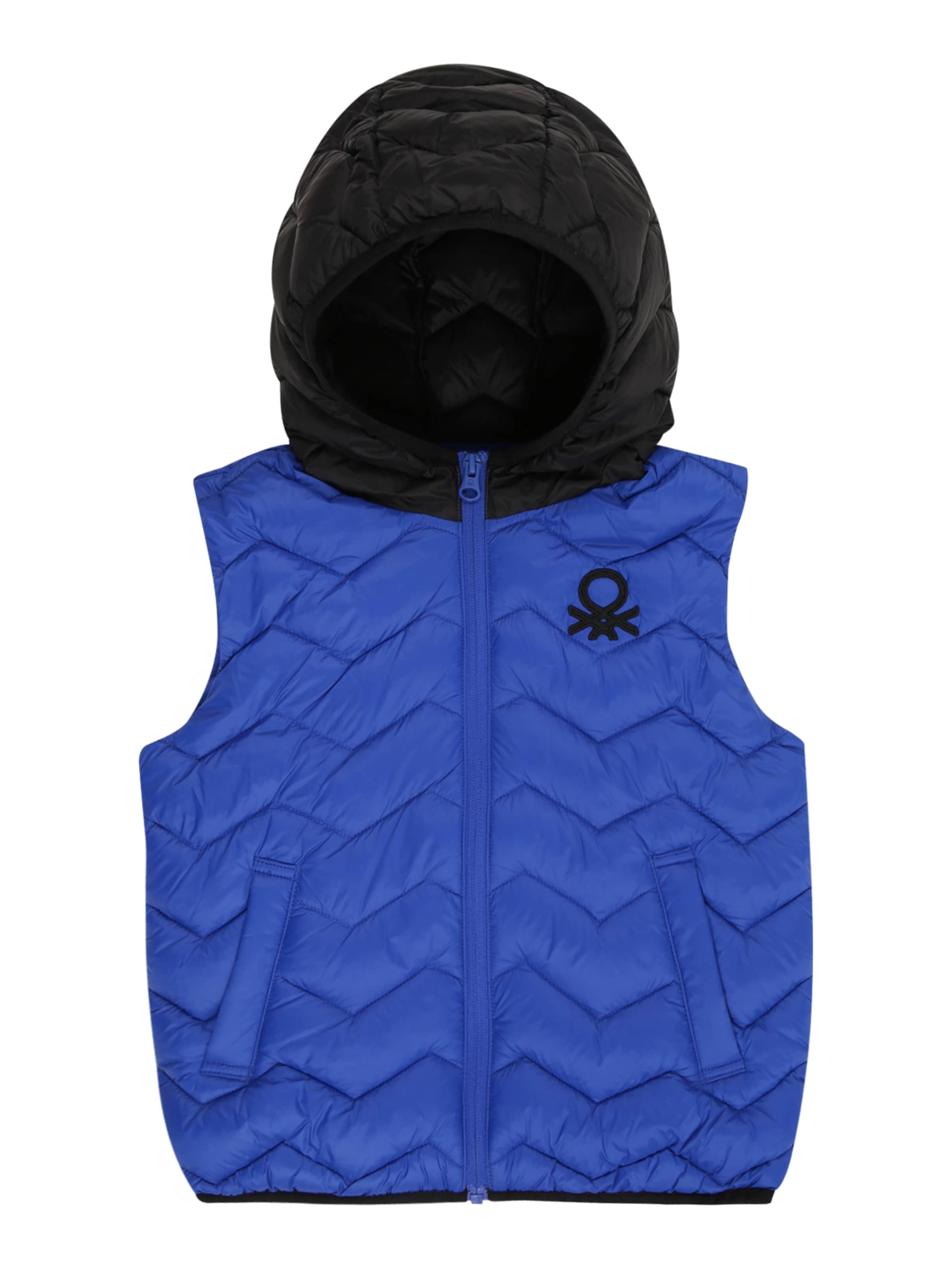 Gilet di UNITED COLORS OF BENETTON in blu: frontale