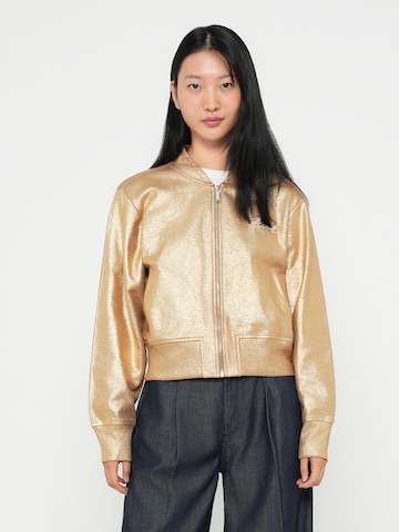 Karl Lagerfeld Sweat jacket in Gold: front