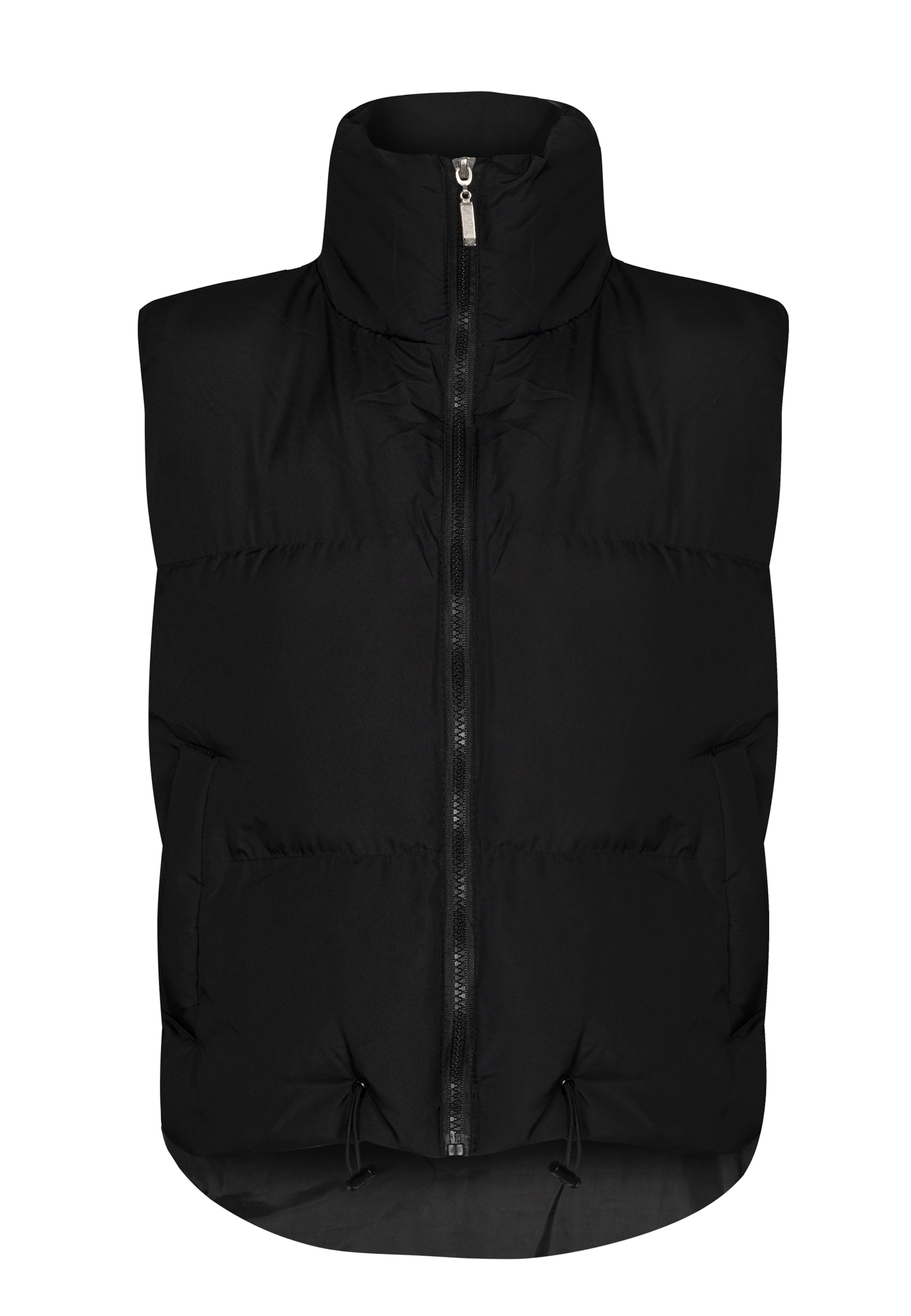 Jimmy Sanders Vest in Black: front