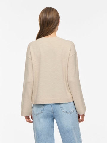 VILA Sweater 'VILiga' in Beige