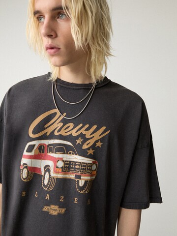 Pull&Bear Shirt in Grey
