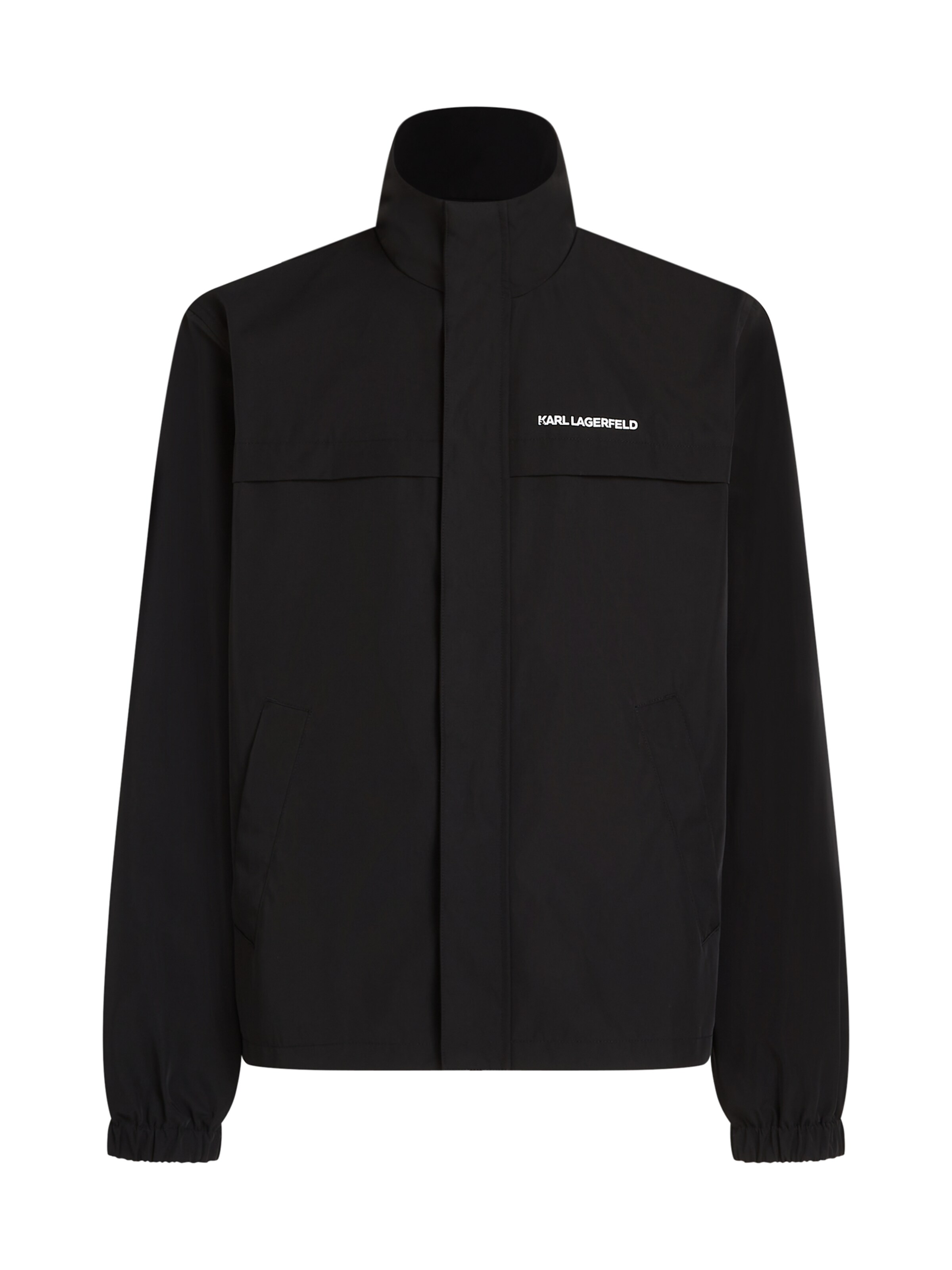 Veste fonctionnelle Karl Lagerfeld en noir : devant