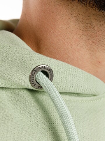 SPITZBUB Sweatshirt 'Street-Design' in Grün