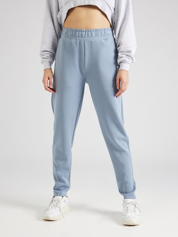 Athlecia Tapered Sportbroek in Blauw: voorkant