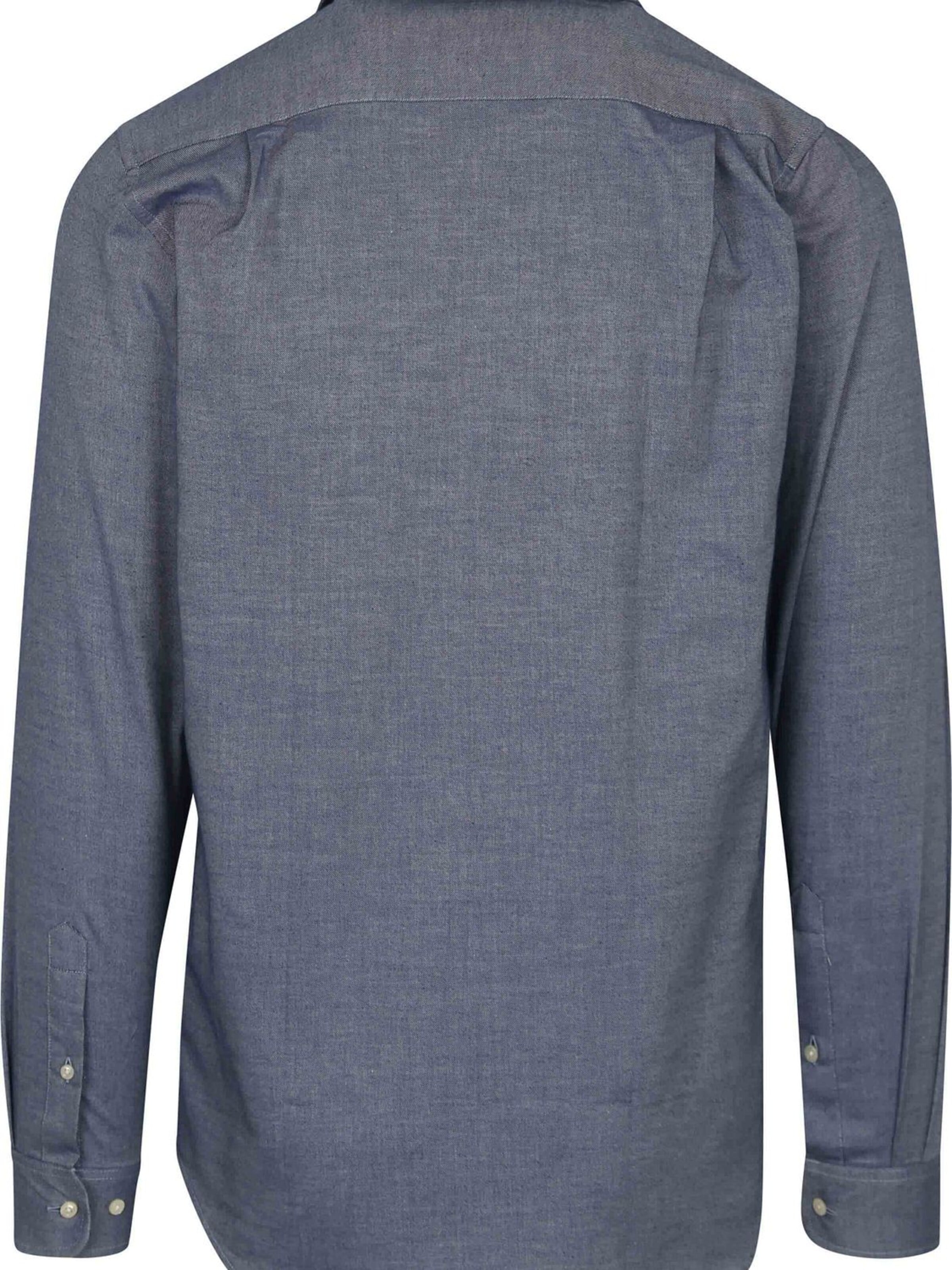 Coupe regular Chemise Steppin' out en bleu