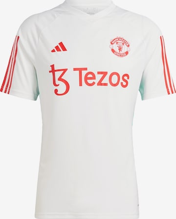 ADIDAS PERFORMANCE Jersey 'Manchester United Tiro 23' in White: front