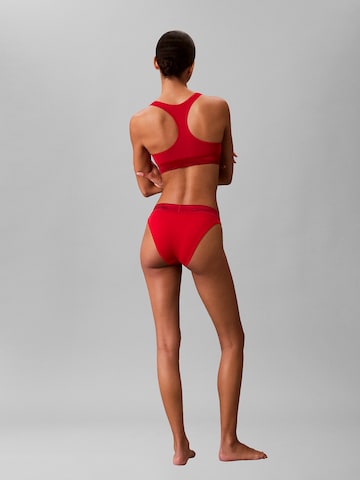 Slip Calvin Klein en rouge