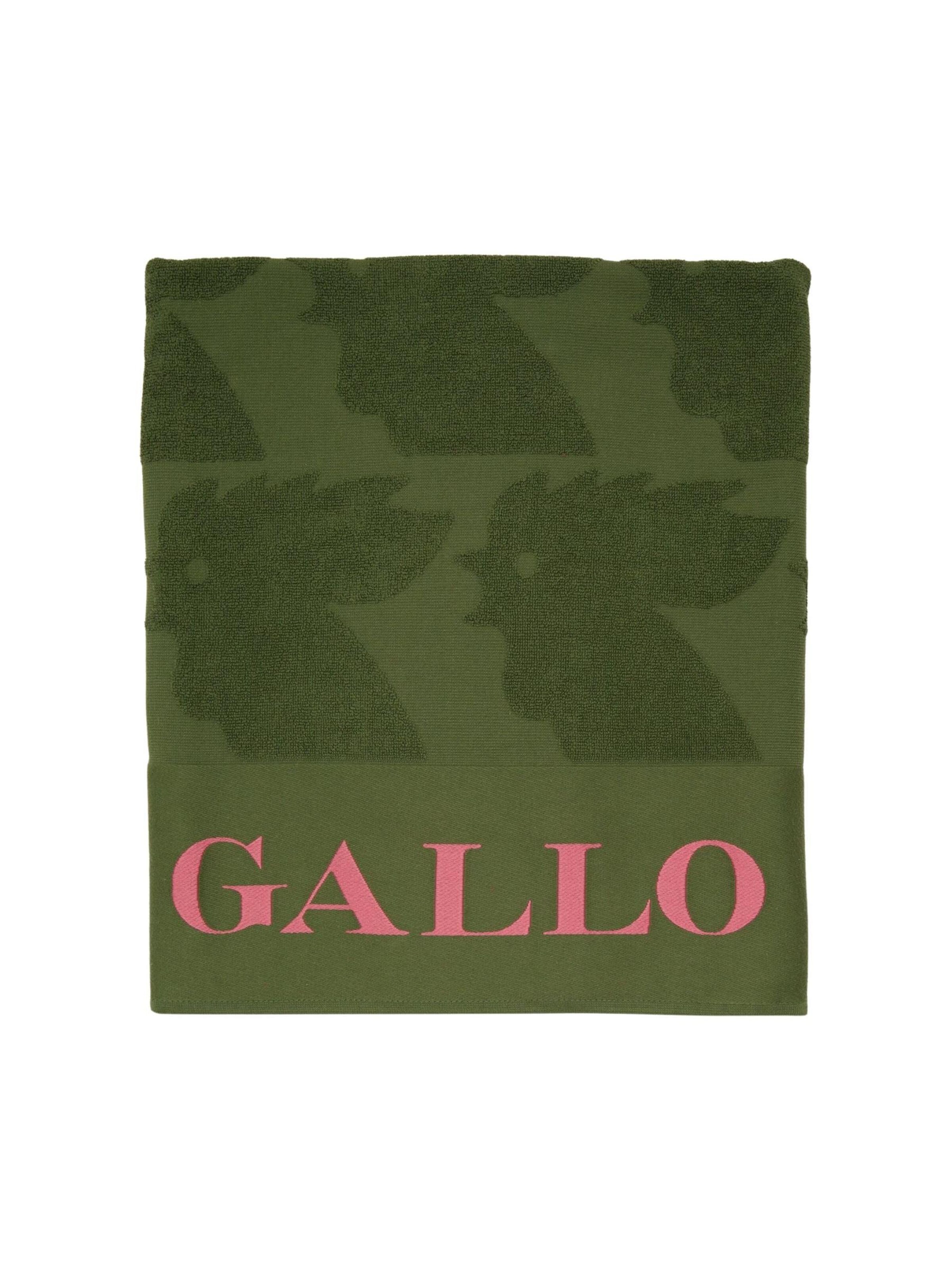 Gallo Beach Towel in Green: front