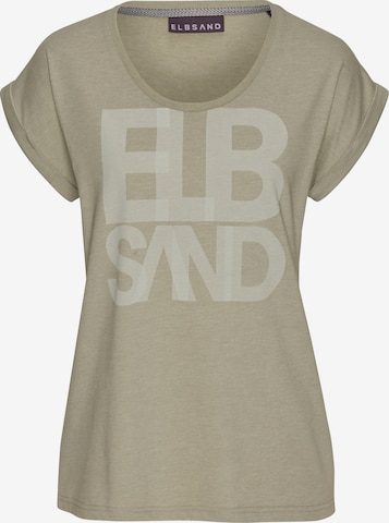 Elbsand Shirt in Green: front