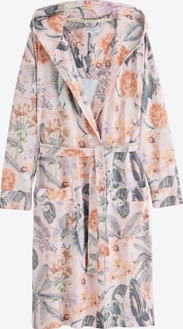 Next Pitkä kylpytakki värissä vaaleanpunainen: etupuoli