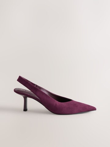 Next - Zapatos destalonado en lila