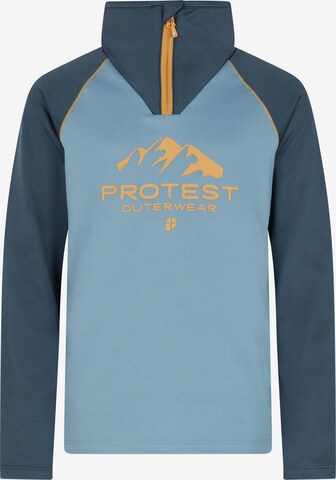 PROTEST Athletic Sweatshirt 'PRTRAF JR' in Blue: front
