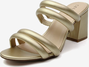 Celena Sandals 'Cristina' in Gold: front