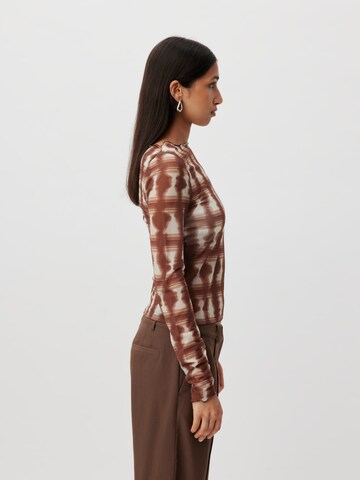 LeGer by Lena Gercke Shirt 'Kate' in Brown: side