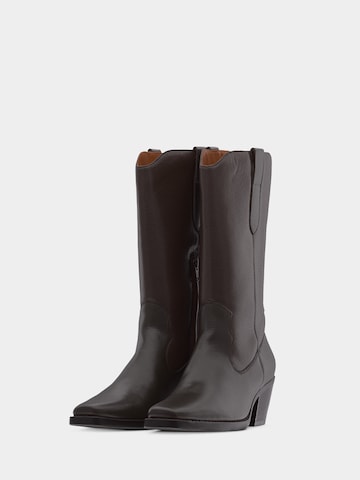 Bottes de cowboy 'Cassi-dy' BRONX en marron