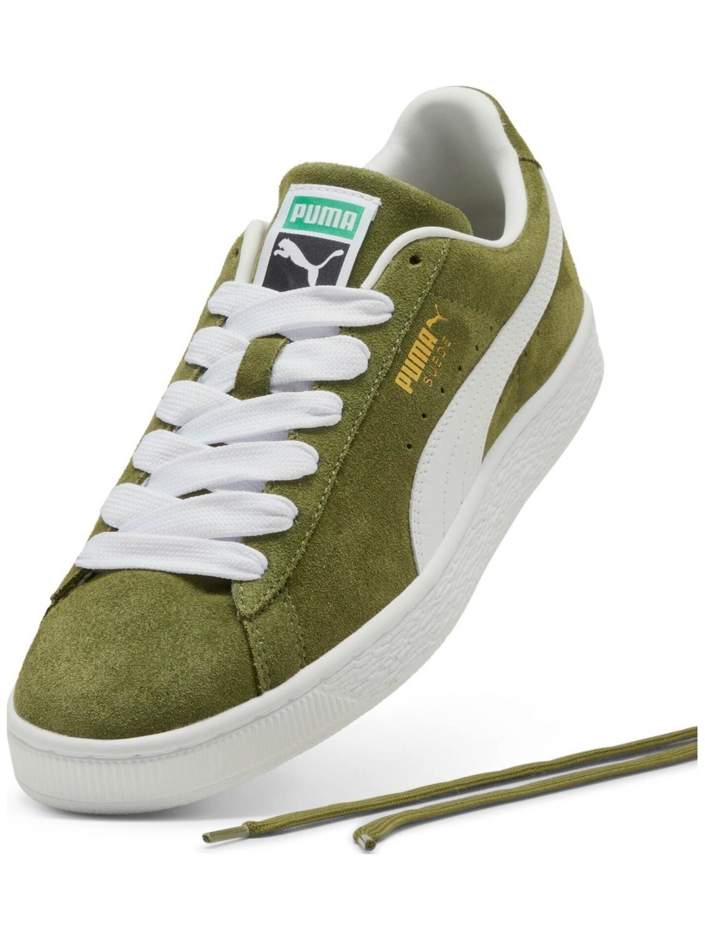 Sneaker bassa di PUMA in verde