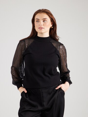 ONLY Carmakoma Sweater 'CARNaja' in Black: front