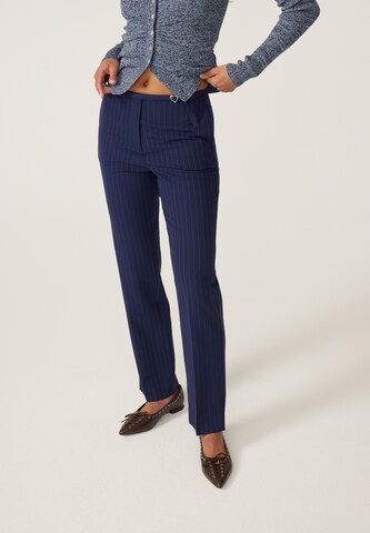 Regular Pantalon Fabienne Chapot en bleu : devant