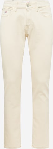 Tommy Jeans Regular Jeans 'SCANTON' in Beige: predná strana