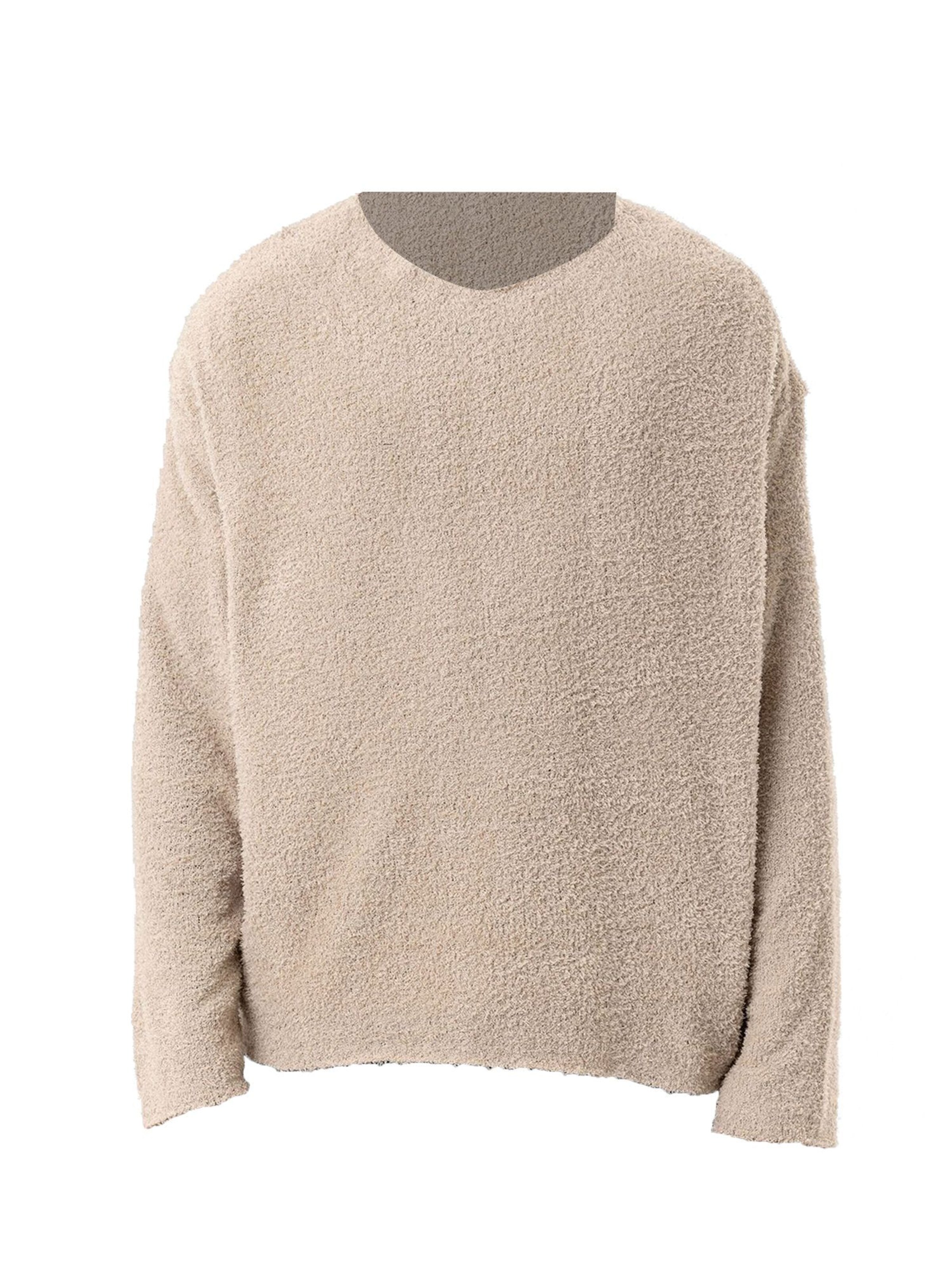 Dandalo Pullover in Grau: Vorderseite