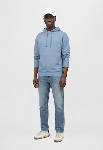 BOSS Sweatshirt 'WeSmallhood' in Blau: Vorderseite