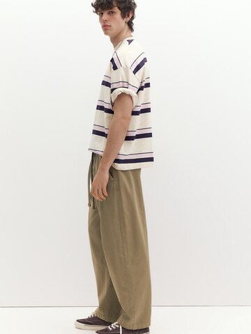 Pull&Bear Baggy Панталон в кафяво