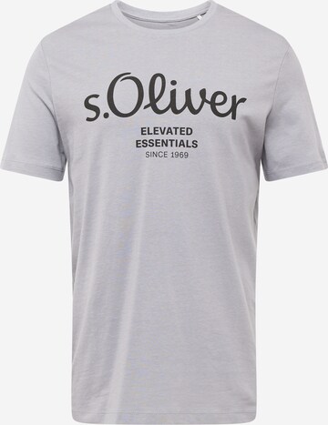 s.Oliver Shirt in Grijs: voorkant