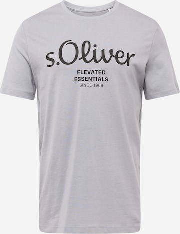 Maglietta di s.Oliver in grigio: frontale